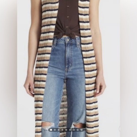 VIGOSS Longline Duster Cardigan. NWT - Picture 1 of 5